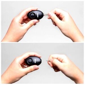 Personal Alarm Keychains with
LED Light